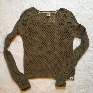 Green Roxy Sweater